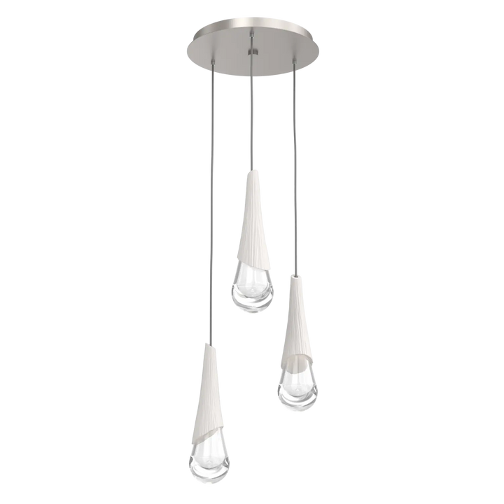 Hammerton Studio Hailstone Round Multi-Pendant Chandelier