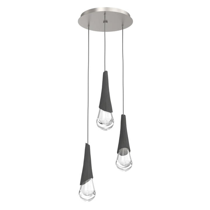 Hammerton Studio Hailstone Round Multi-Pendant Chandelier