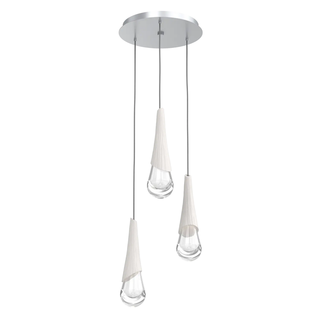 Hammerton Studio Hailstone Round Multi-Pendant Chandelier
