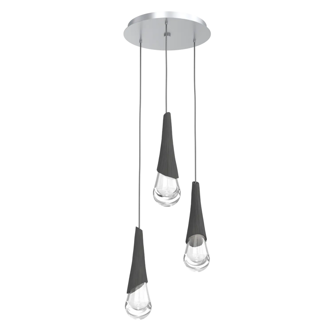 Hammerton Studio Hailstone Round Multi-Pendant Chandelier