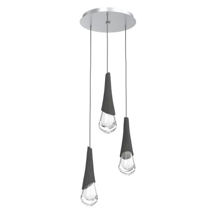 Hammerton Studio Hailstone Round Multi-Pendant Chandelier