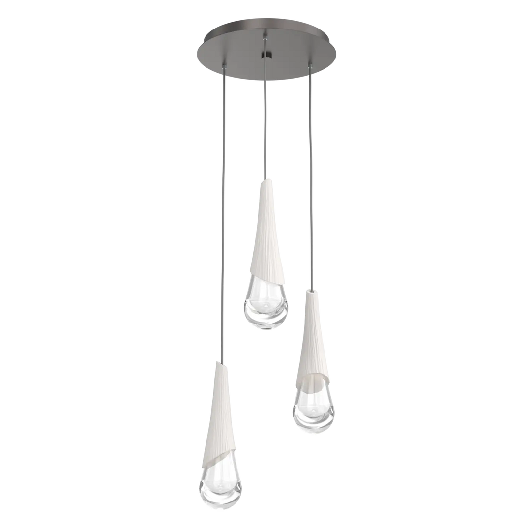 Hammerton Studio Hailstone Round Multi-Pendant Chandelier