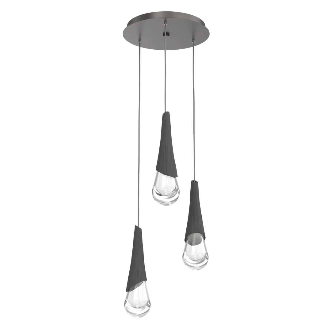 Hammerton Studio Hailstone Round Multi-Pendant Chandelier