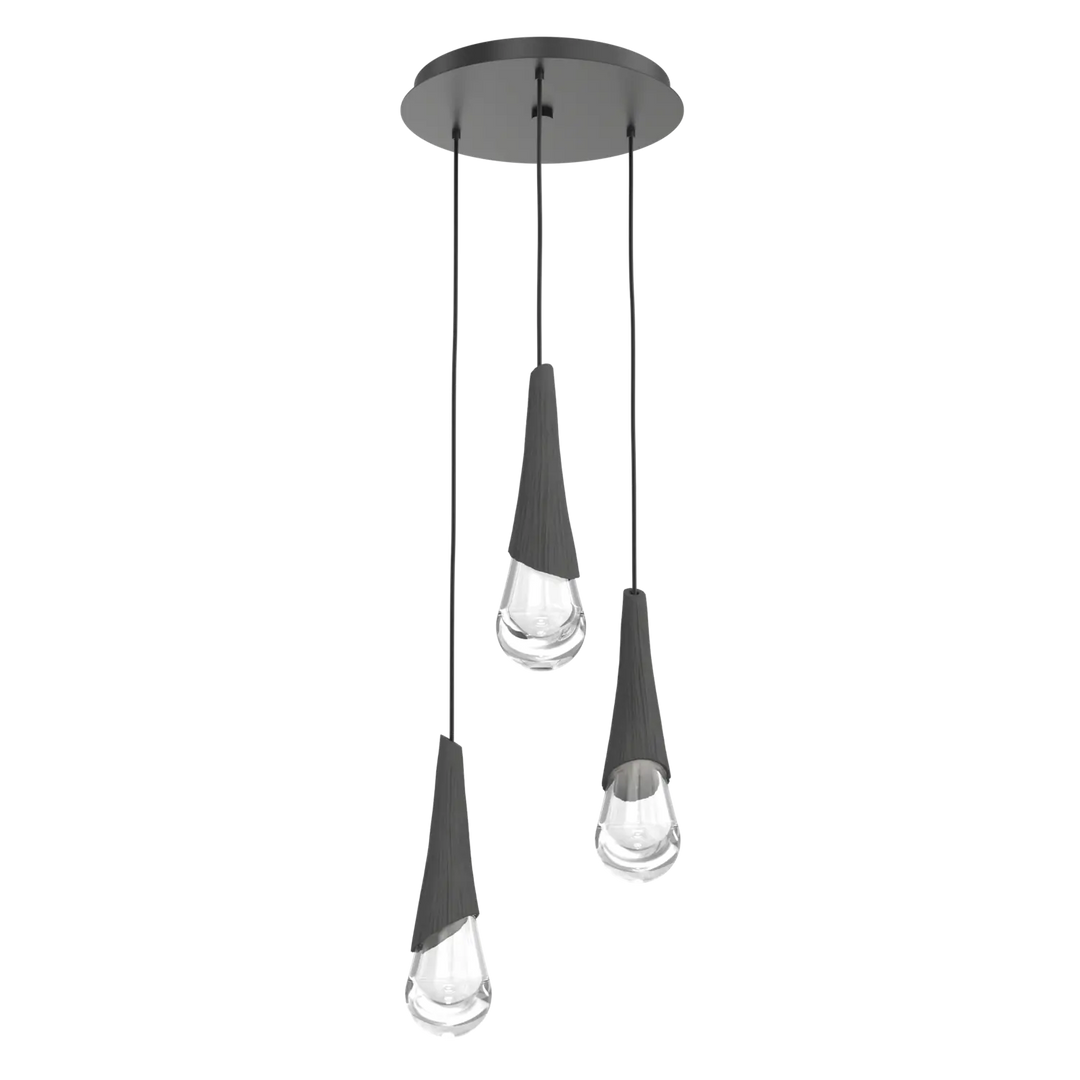 Hammerton Studio Hailstone Round Multi-Pendant Chandelier