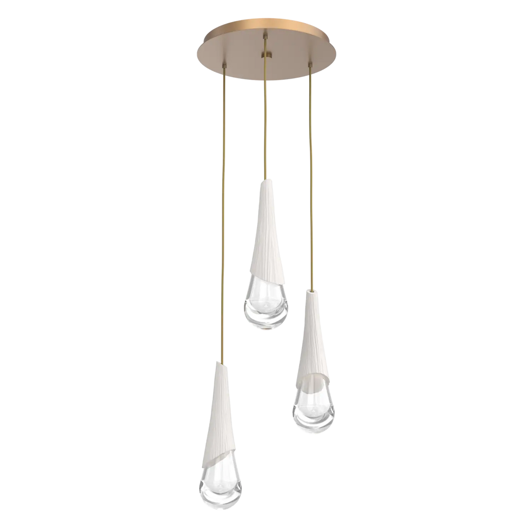 Hammerton Studio Hailstone Round Multi-Pendant Chandelier