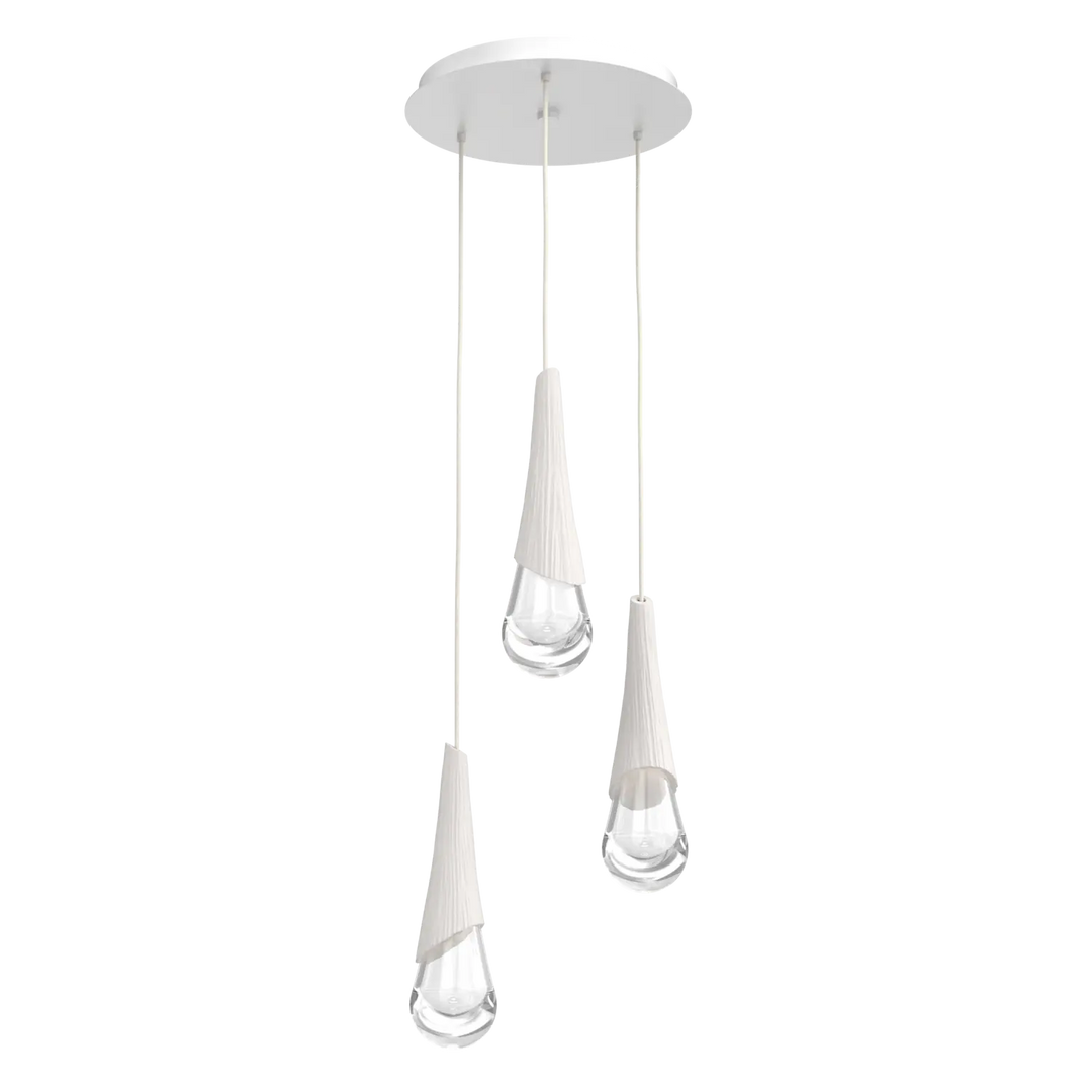 Hammerton Studio Hailstone Round Multi-Pendant Chandelier