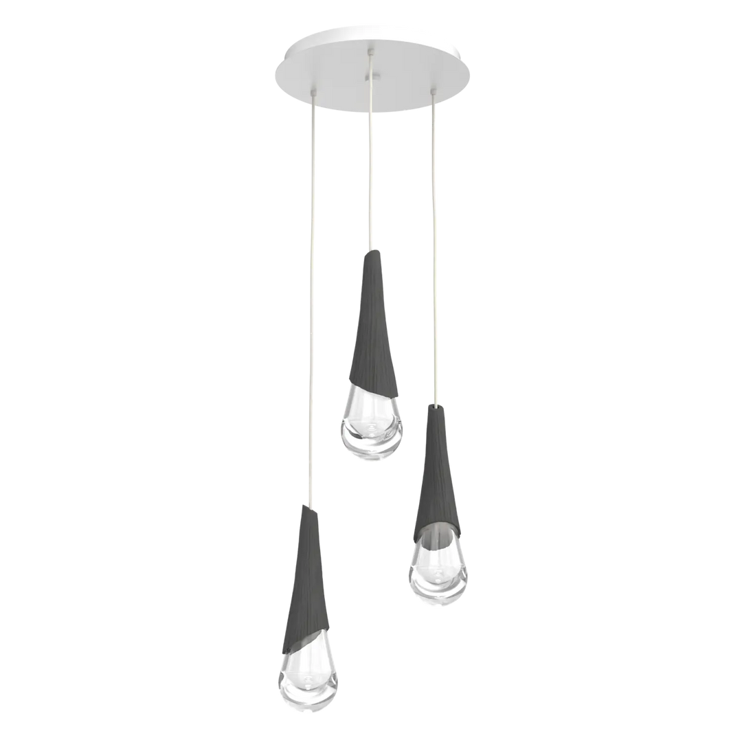 Hammerton Studio Hailstone Round Multi-Pendant Chandelier