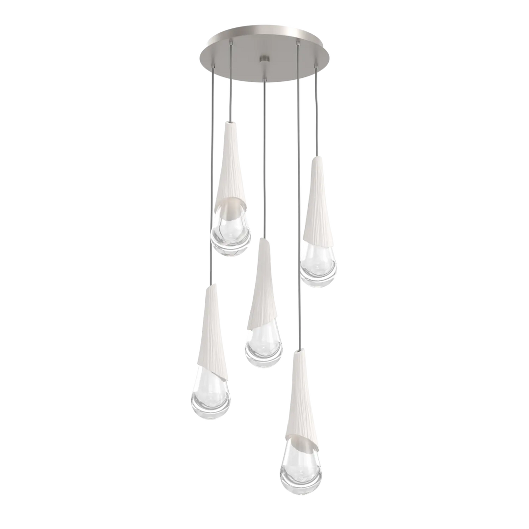 Hammerton Studio Hailstone Round Multi-Pendant Chandelier