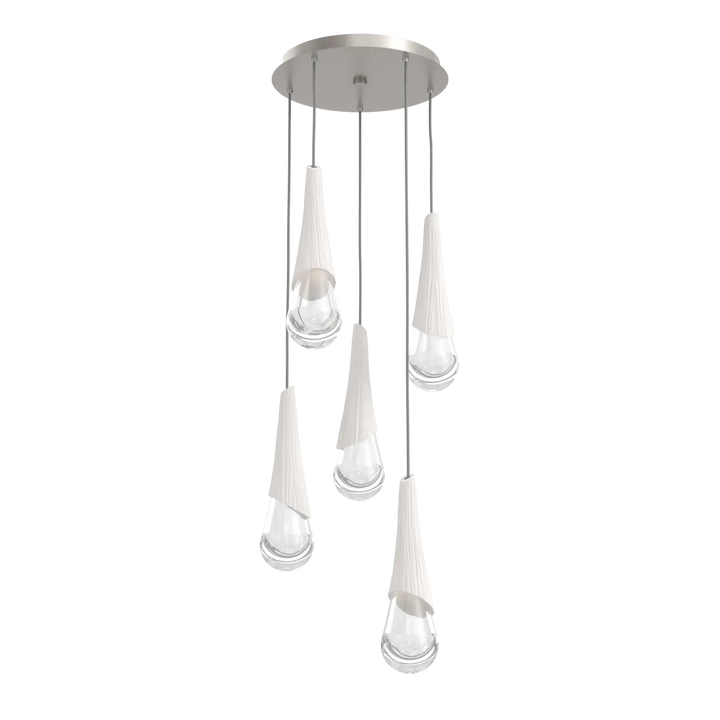 Hammerton Studio Hailstone Round Multi-Pendant Chandelier