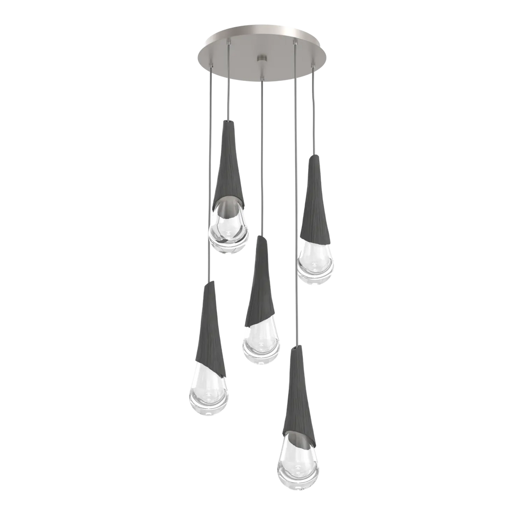 Hammerton Studio Hailstone Round Multi-Pendant Chandelier