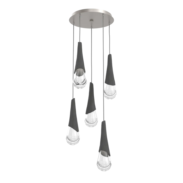 Hammerton Studio Hailstone Round Multi-Pendant Chandelier