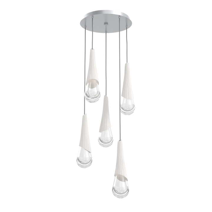 Hammerton Studio Hailstone Round Multi-Pendant Chandelier