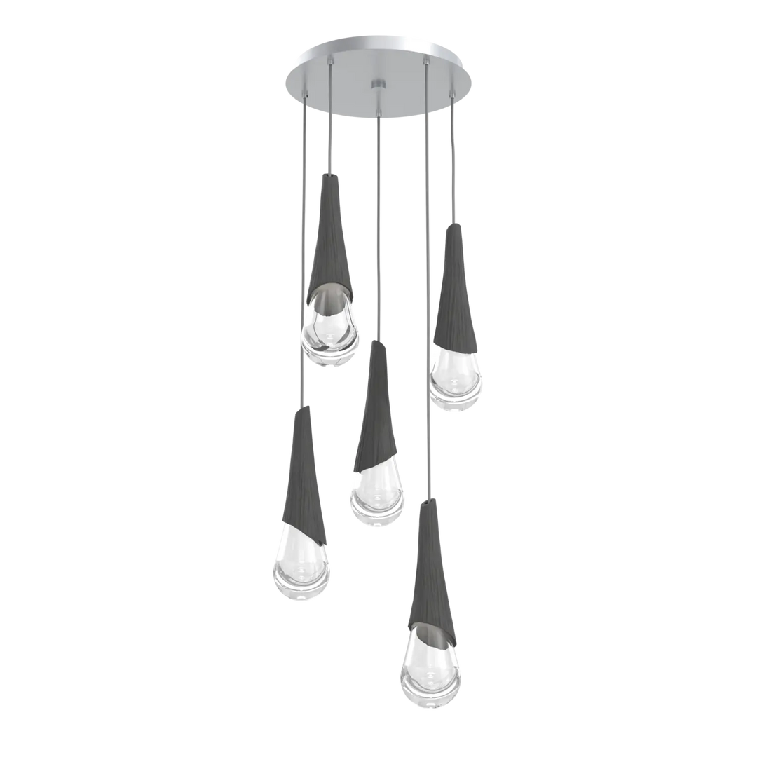 Hammerton Studio Hailstone Round Multi-Pendant Chandelier