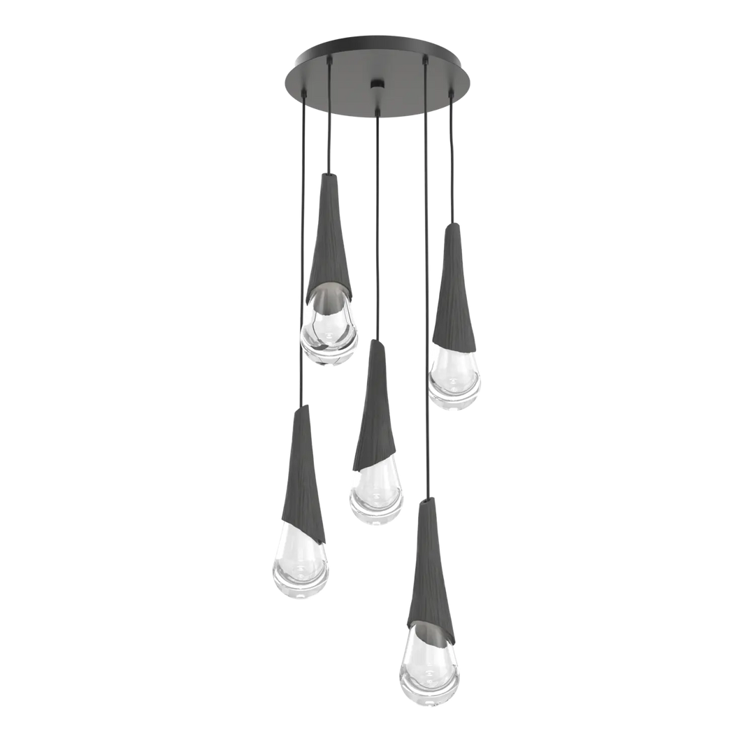 Hammerton Studio Hailstone Round Multi-Pendant Chandelier