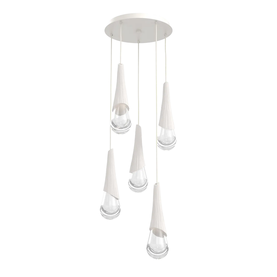 Hammerton Studio Hailstone Round Multi-Pendant Chandelier
