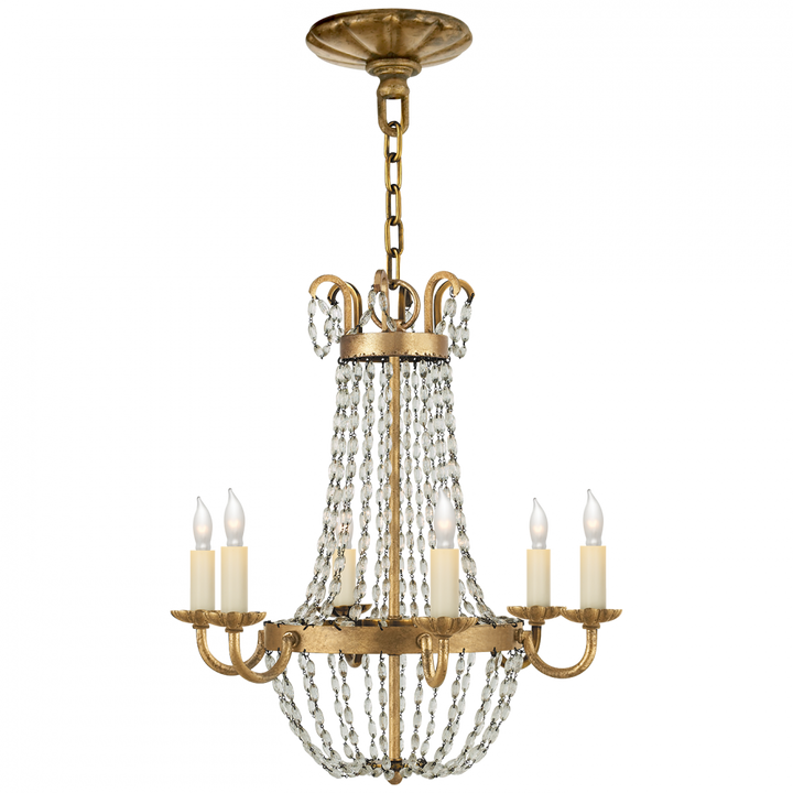 Visual Comfort & Co. Petite Paris Flea Market Chandelier Chandeliers Visual Comfort & Co.   