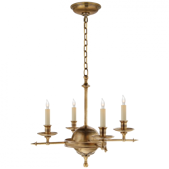 Visual Comfort & Co. Leaf and Arrow Small Chandelier