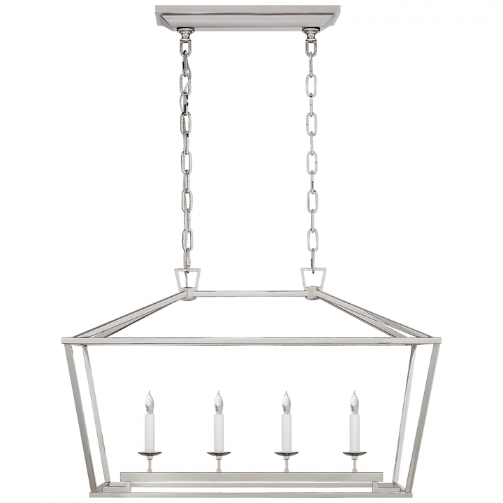 Visual Comfort Darlana Small Linear Lantern Pendants Visual Comfort & Co.   