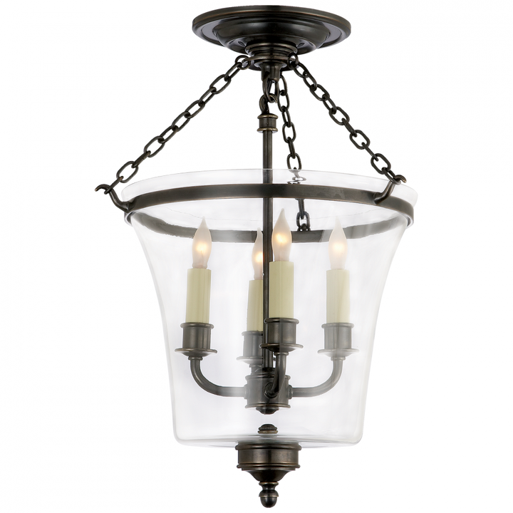 Visual Comfort & Co. Sussex Semi-Flush Bell Jar Lantern