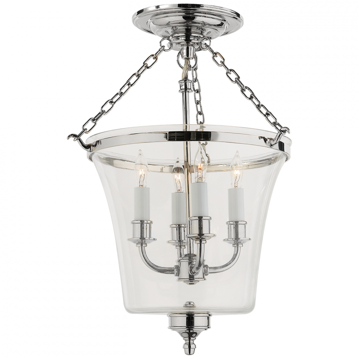 Visual Comfort & Co. Sussex Semi-Flush Bell Jar Lantern