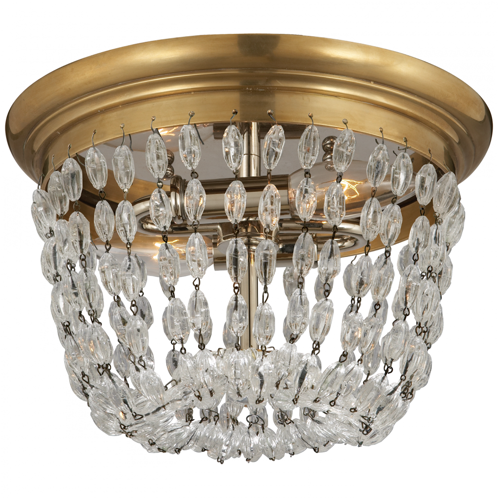 Visual Comfort & Co. Paris Flea Market Small Flush Mount Ceiling Flush Mounts Visual Comfort & Co.   