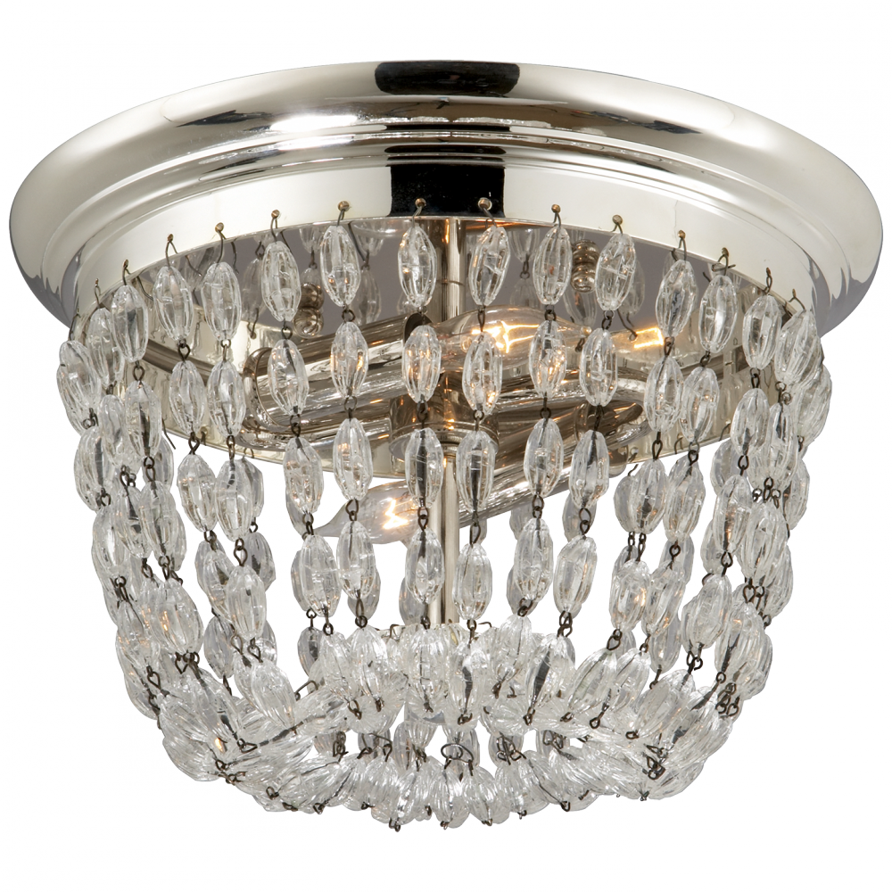 Visual Comfort & Co. Paris Flea Market Small Flush Mount Ceiling Flush Mounts Visual Comfort & Co.   