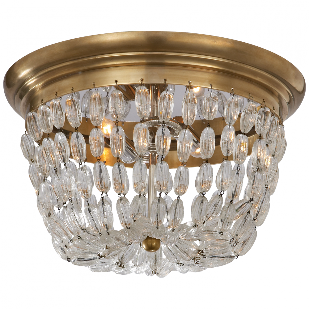 Visual Comfort & Co. Paris Flea Market Medium Flush Mount Ceiling Flush Mounts Visual Comfort & Co.   