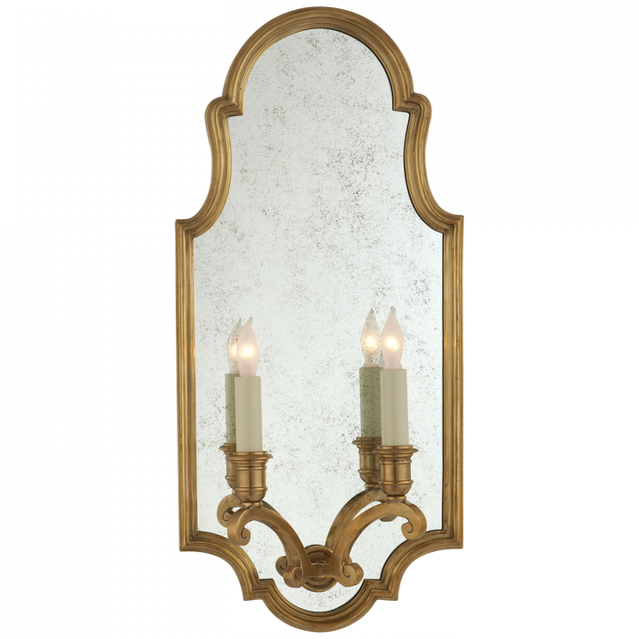 Visual Comfort & Co. Sussex Medium Framed Double Sconce Wall Sconces Visual Comfort & Co.   