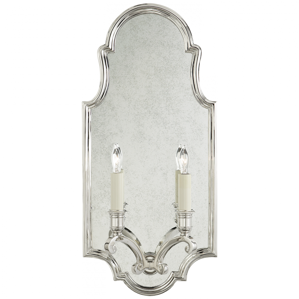 Visual Comfort & Co. Sussex Medium Framed Double Sconce Wall Lights Visual Comfort & Co.   