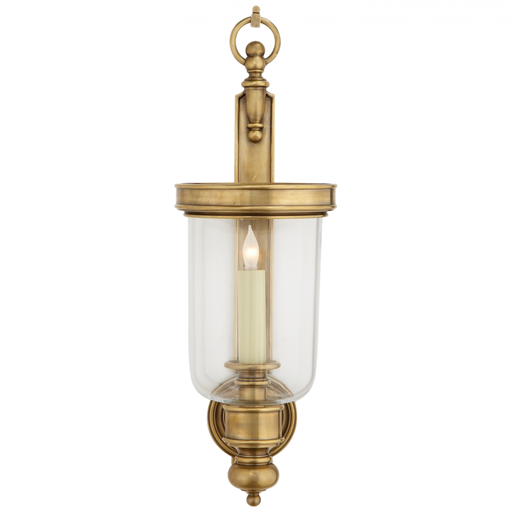 Visual Comfort & Co. Georgian Small Hurricane Wall Sconce