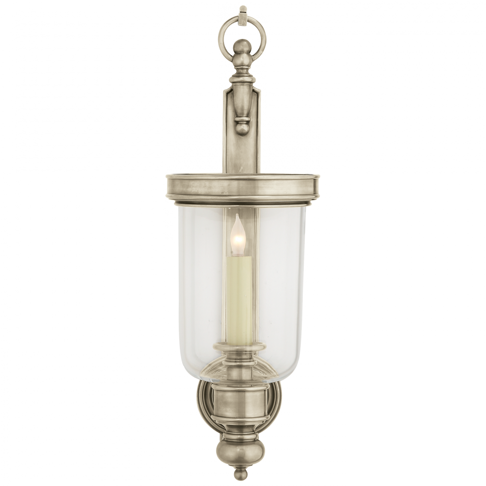 Visual Comfort & Co. Georgian Small Hurricane Wall Sconce