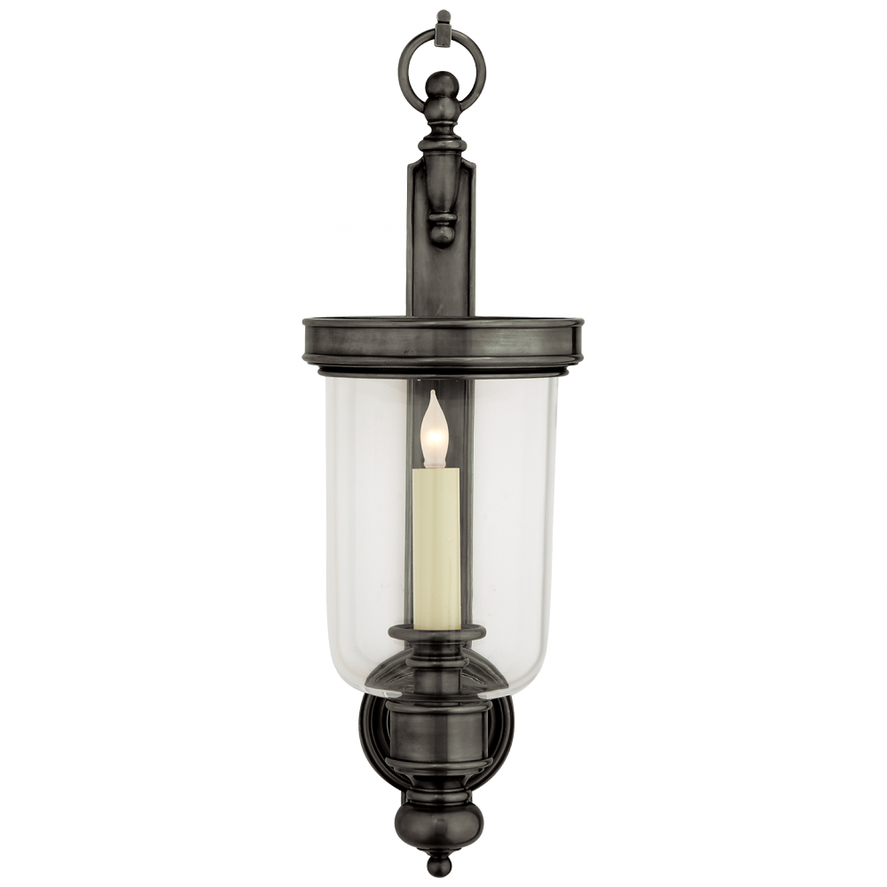 Visual Comfort & Co. Georgian Small Hurricane Wall Sconce