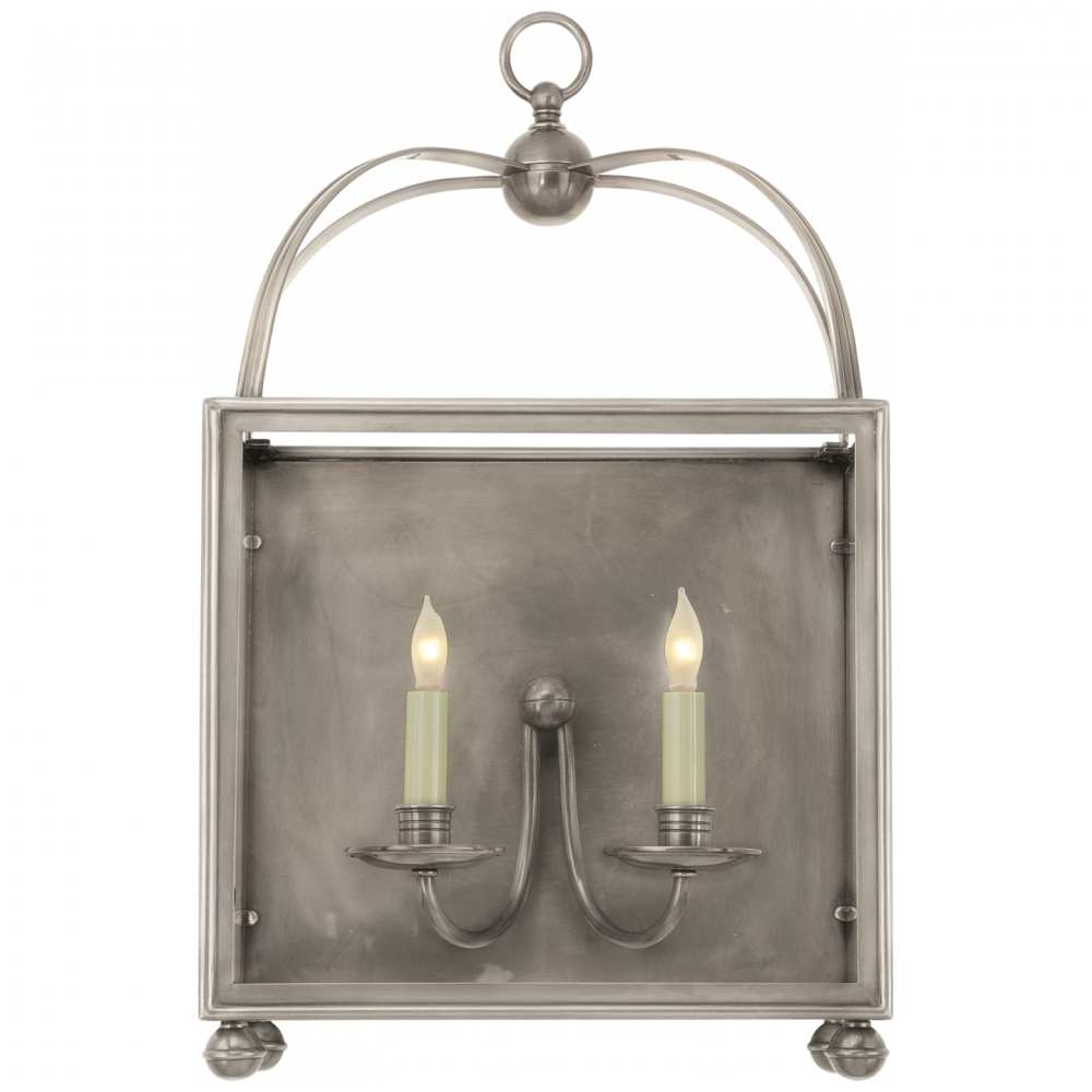 Visual Comfort & Co. Arch Top Large Rectangular Wall Lantern Wall Sconces Visual Comfort & Co.   