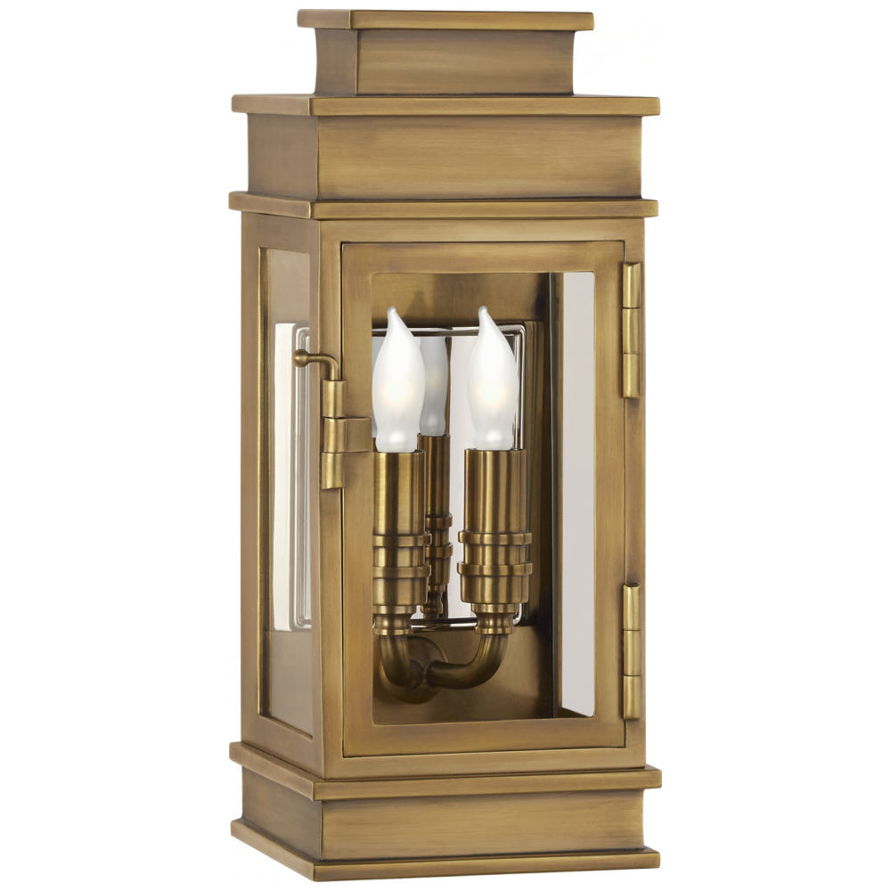 Visual Comfort & Co. Linear Mini Wall Lantern Outdoor Flush Mounts Visual Comfort & Co.   