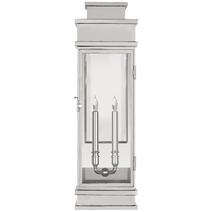 Visual Comfort & Co. Linear Large Wall Lantern Outdoor Flush Mounts Visual Comfort & Co.   