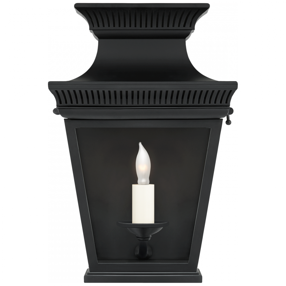 Visual Comfort & Co. Elsinore Small 3/4 Wall Lantern Outdoor Flush Mounts Visual Comfort & Co.   