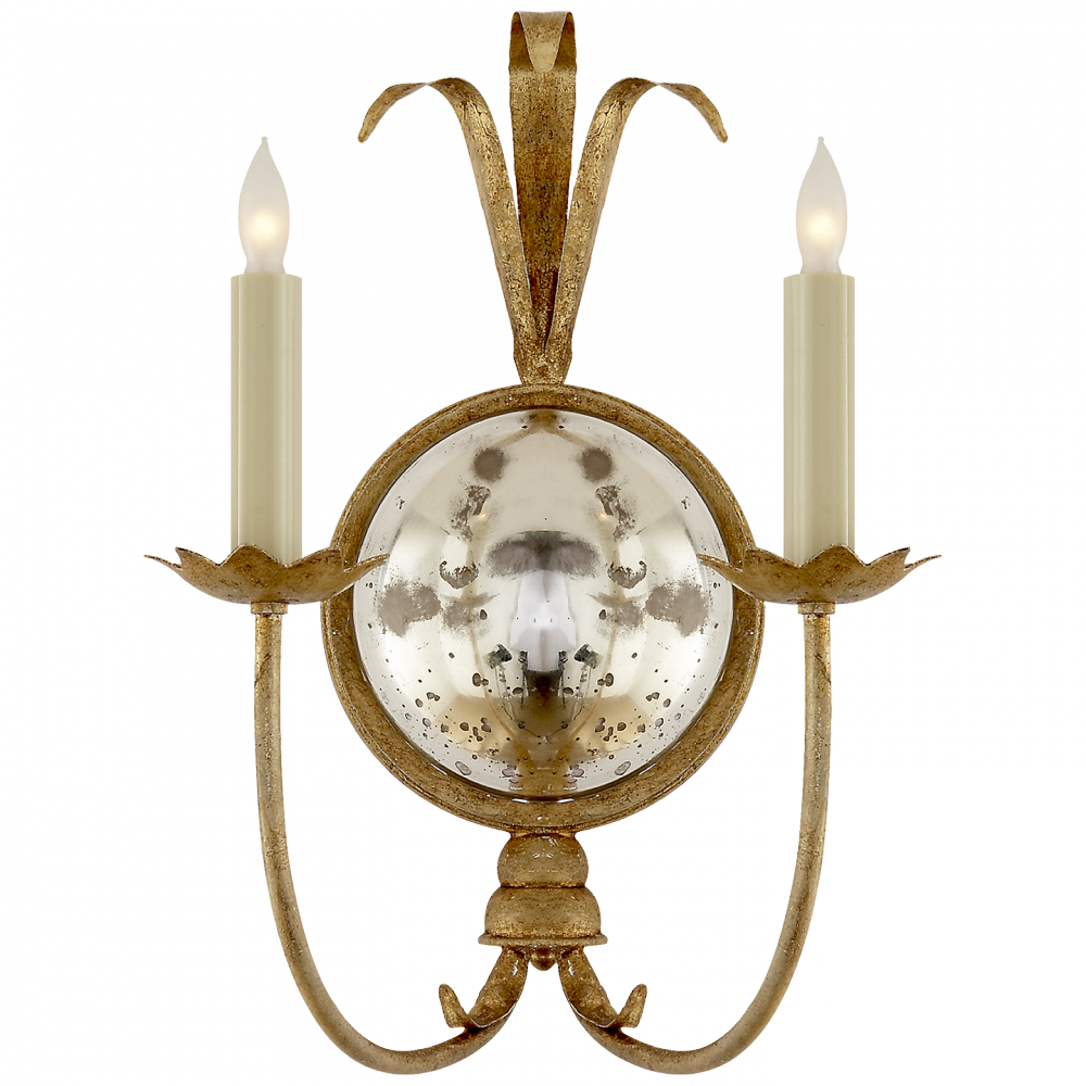 Visual Comfort & Co. Gramercy Double Sconce Wall Sconces Visual Comfort & Co.   