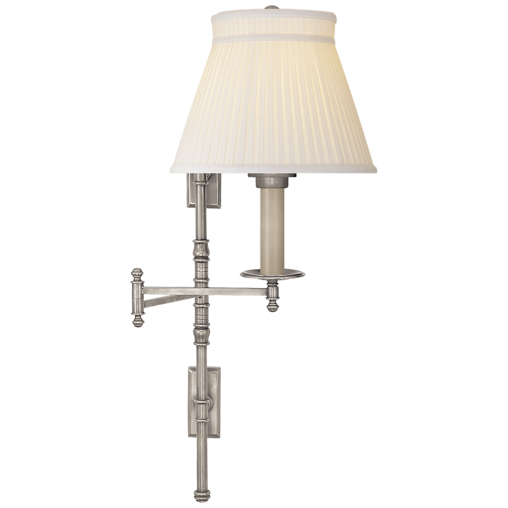 Visual Comfort & Co. Dorchester Double Backplate Swimg Arm