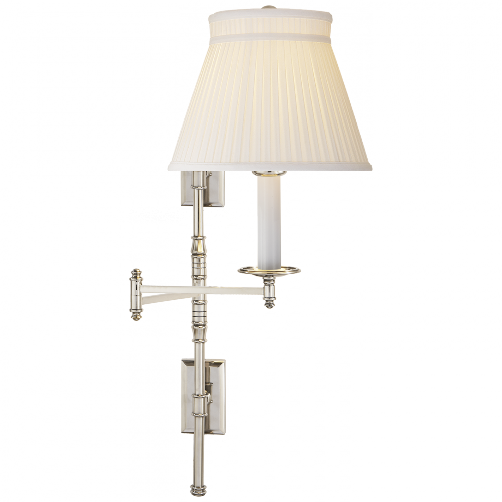 Visual Comfort & Co. Dorchester Double Backplate Swimg Arm