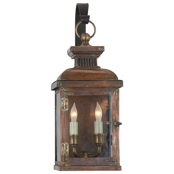 Visual Comfort & Co. Suffork Small Scroll Arm Lantern