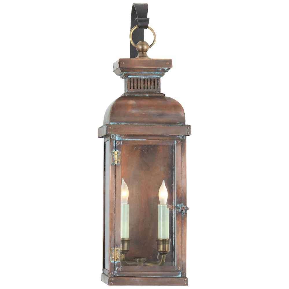 Visual Comfort & Co. Suffork Medium Scroll Arm Lantern