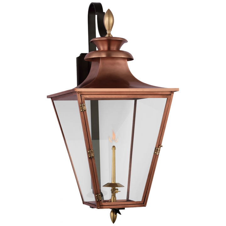 Visual Comfort & Co. Albermarle Medium Bracketed Gas Wall Lantern