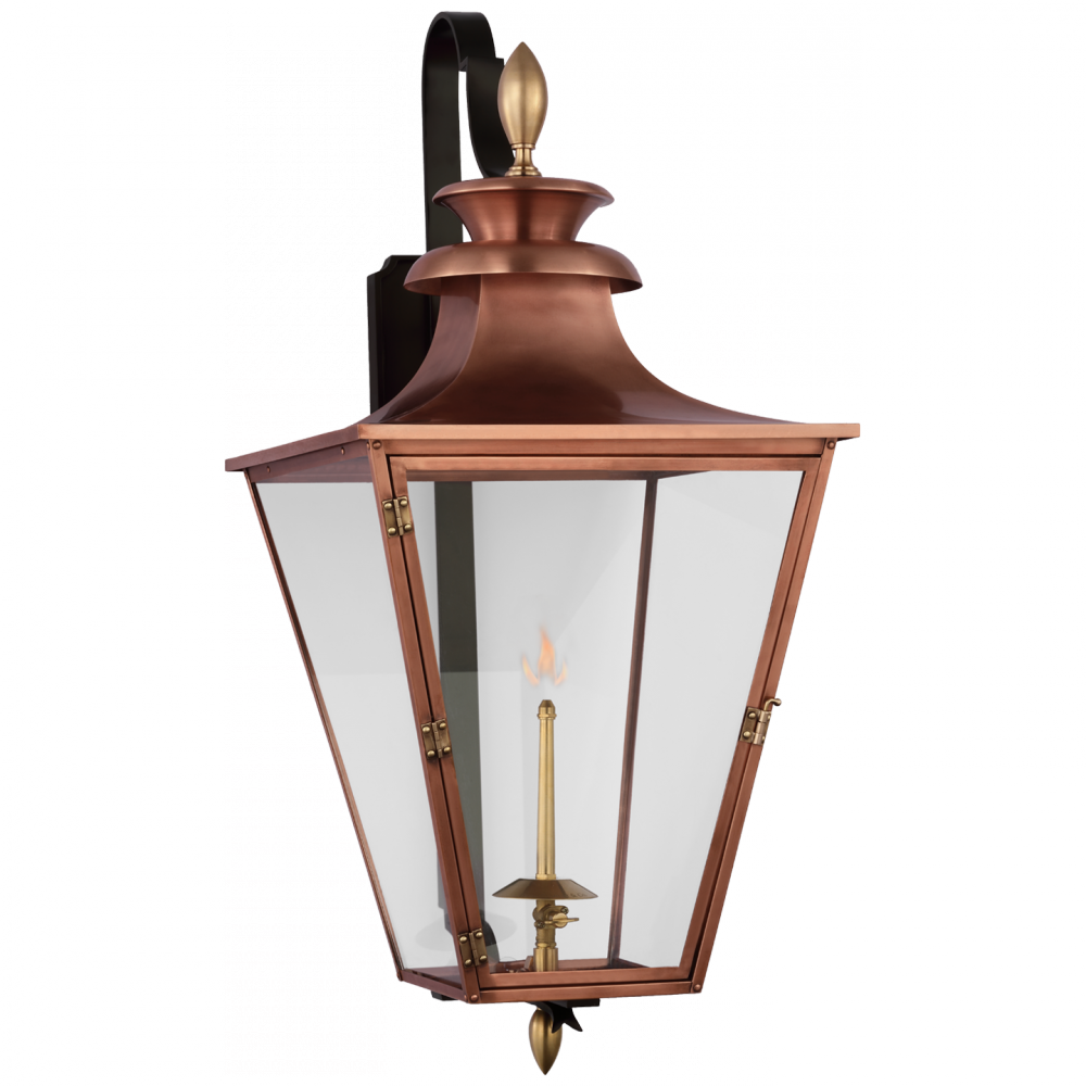 Visual Comfort & Co. Albermarle Medium Bracketed Gas Wall Lantern