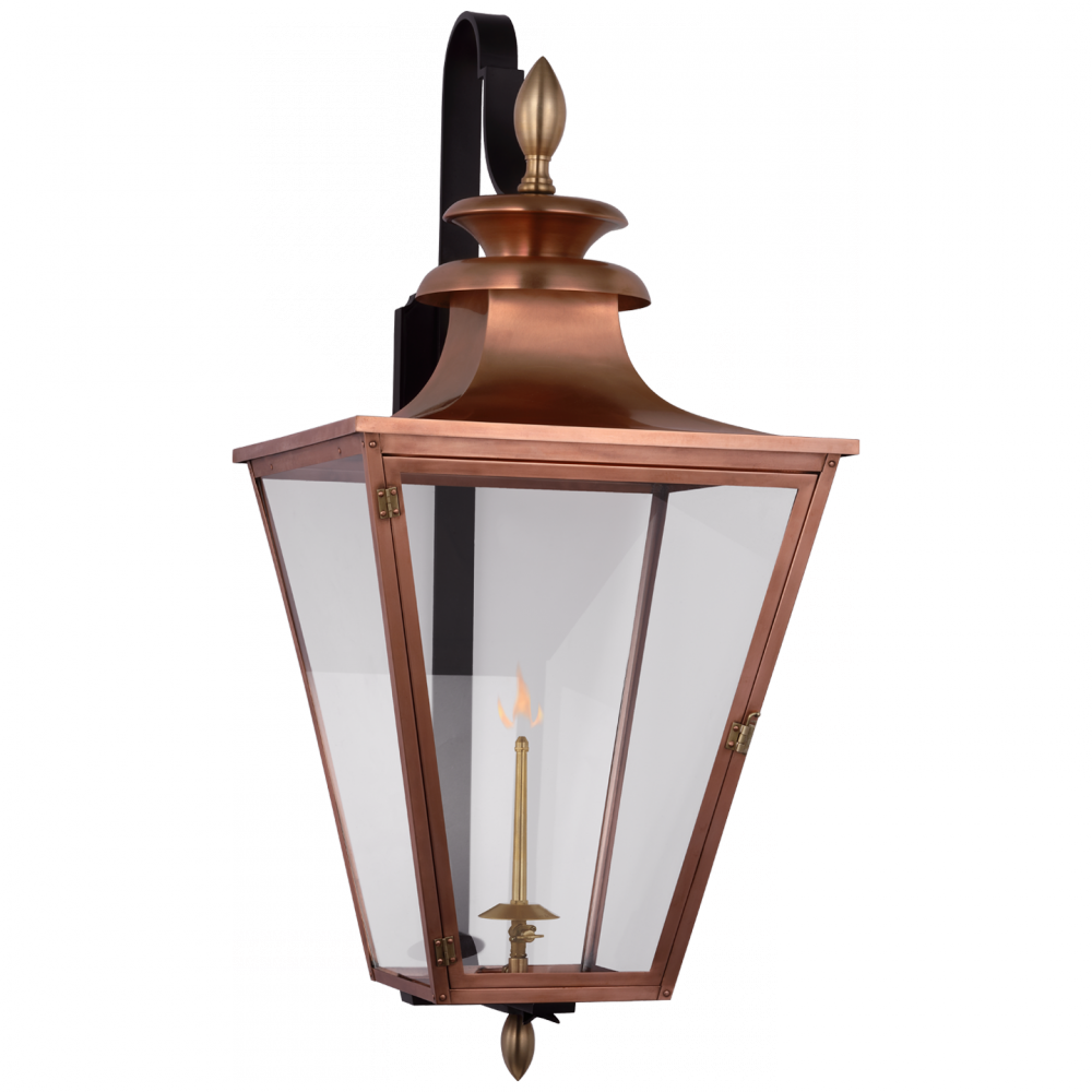 Visual Comfort & Co. Albermarle Large Bracketed Gas Wall Lantern