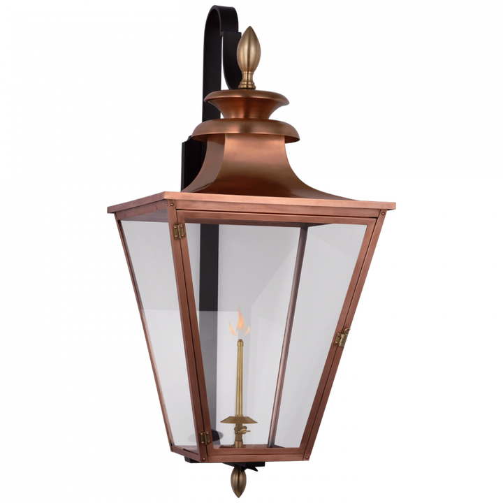 Visual Comfort & Co. Albermarle Large Bracketed Gas Wall Lantern