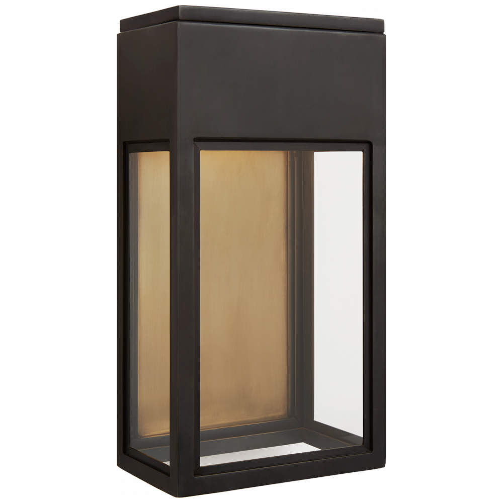 Visual Comfort & Co. Irvine Small 3/4 Wall Lantern Outdoor Flush Mounts Visual Comfort & Co.   