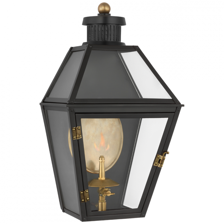 Visual Comfort & Co. Stratford Small 3/4 Gas Wall Lantern