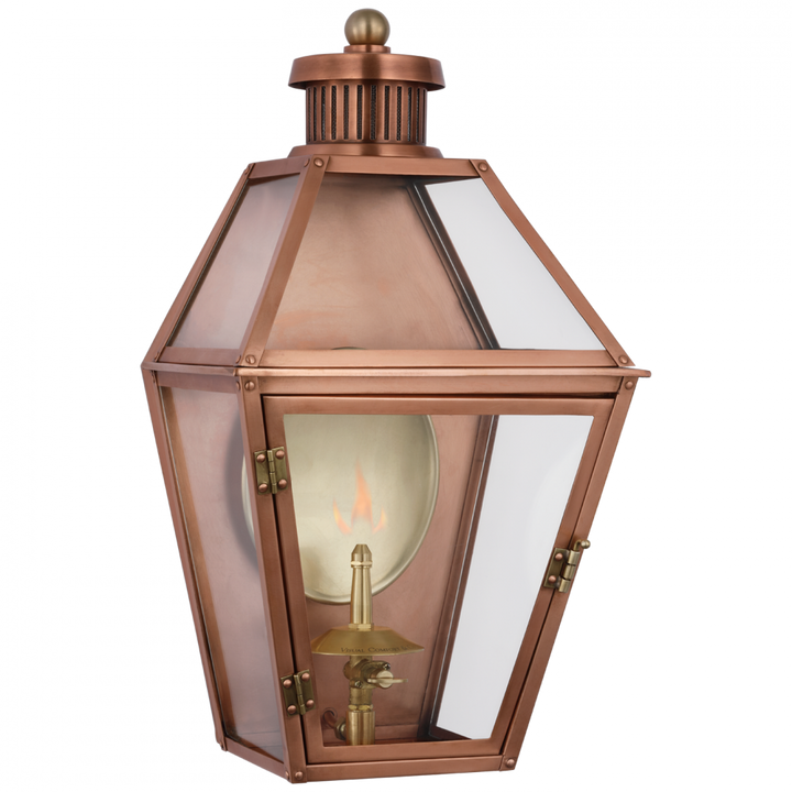 Visual Comfort & Co. Stratford Small 3/4 Gas Wall Lantern