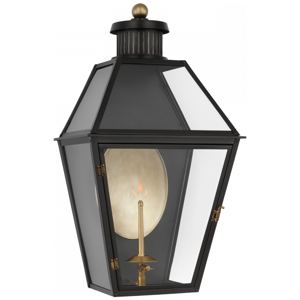 Visual Comfort & Co. Stratford Medium 3/4 Gas Wall Lantern