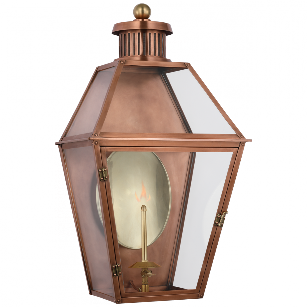 Visual Comfort & Co. Stratford Medium 3/4 Gas Wall Lantern